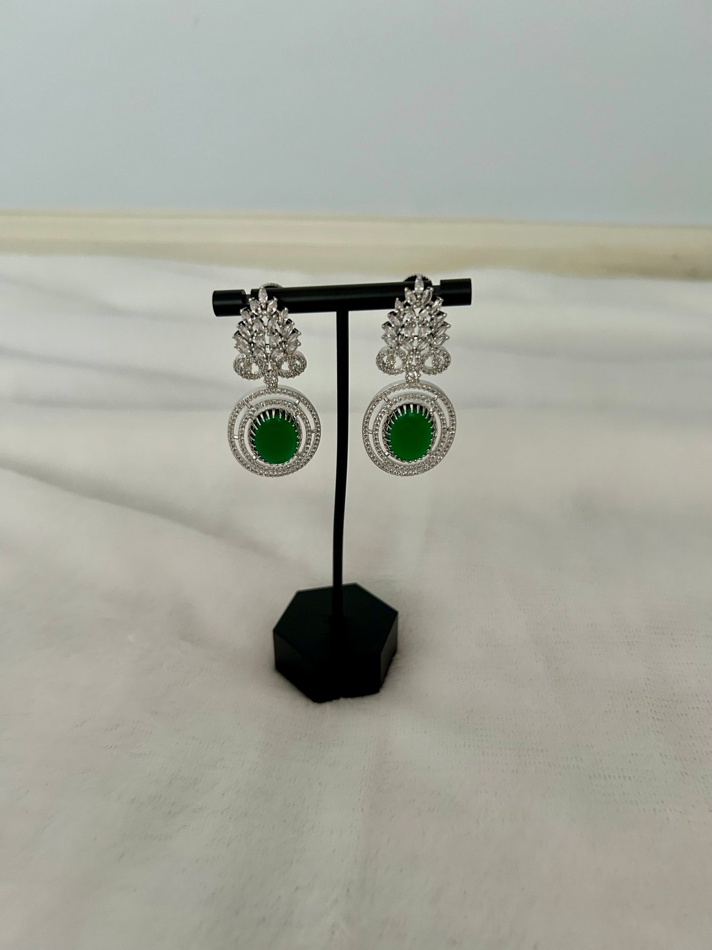 AD Emerald Green Earrings