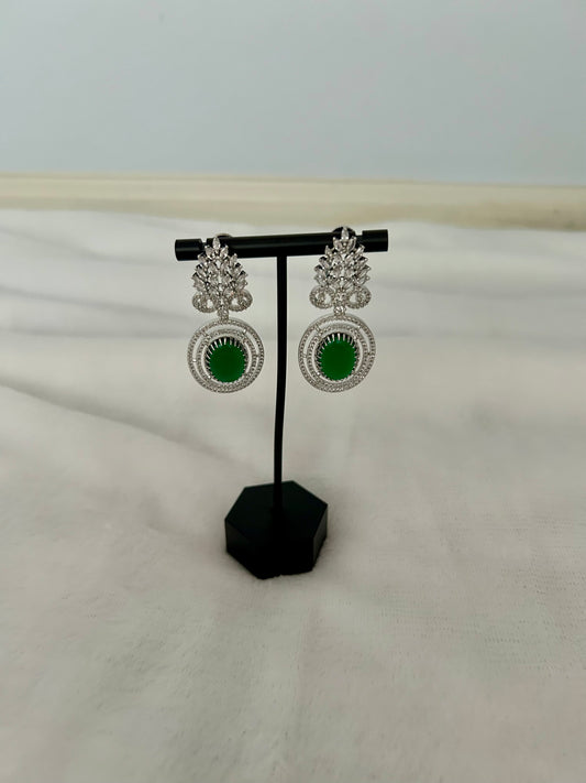 AD Emerald Green Earrings