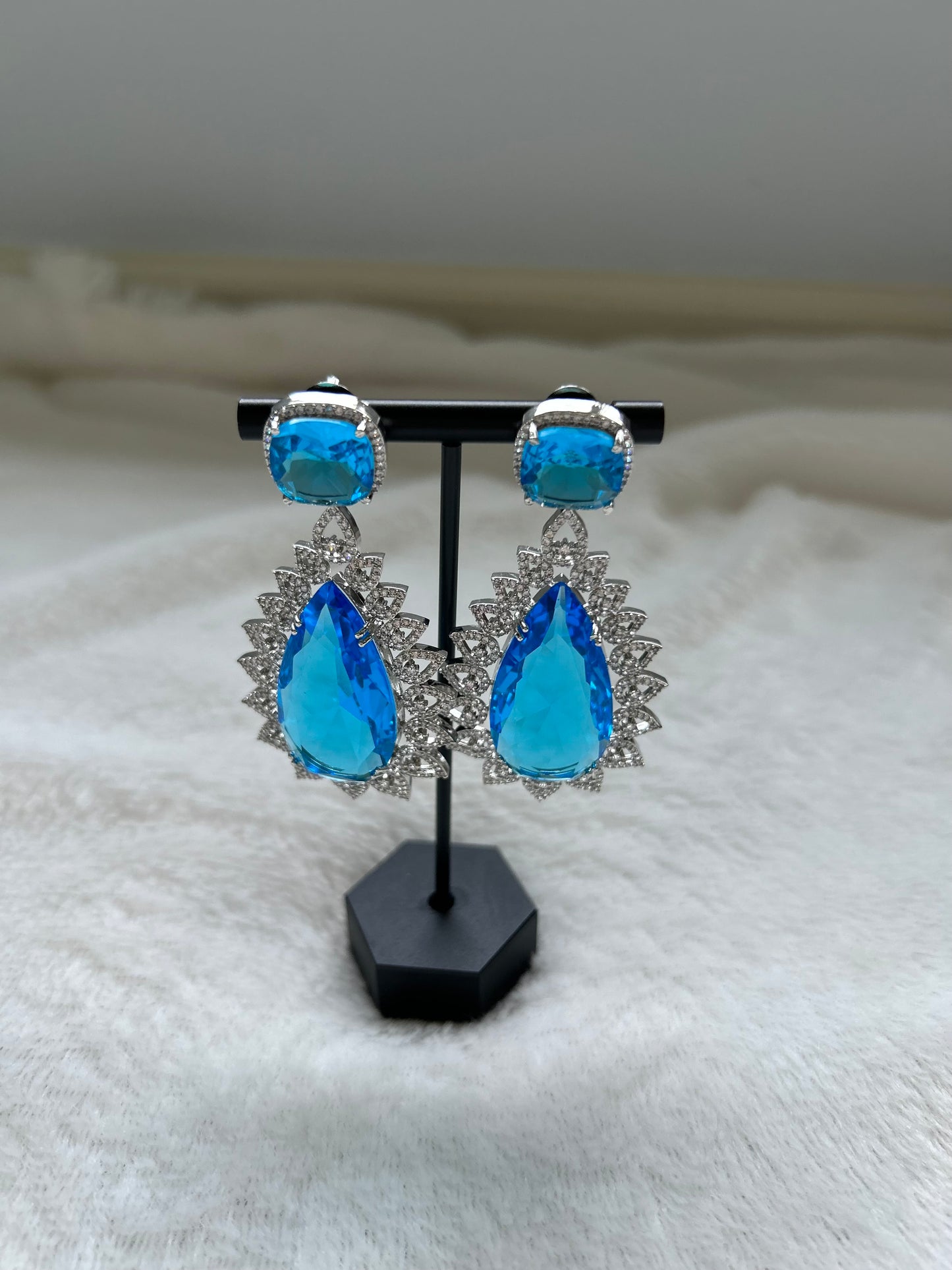 AD Blue Earrings
