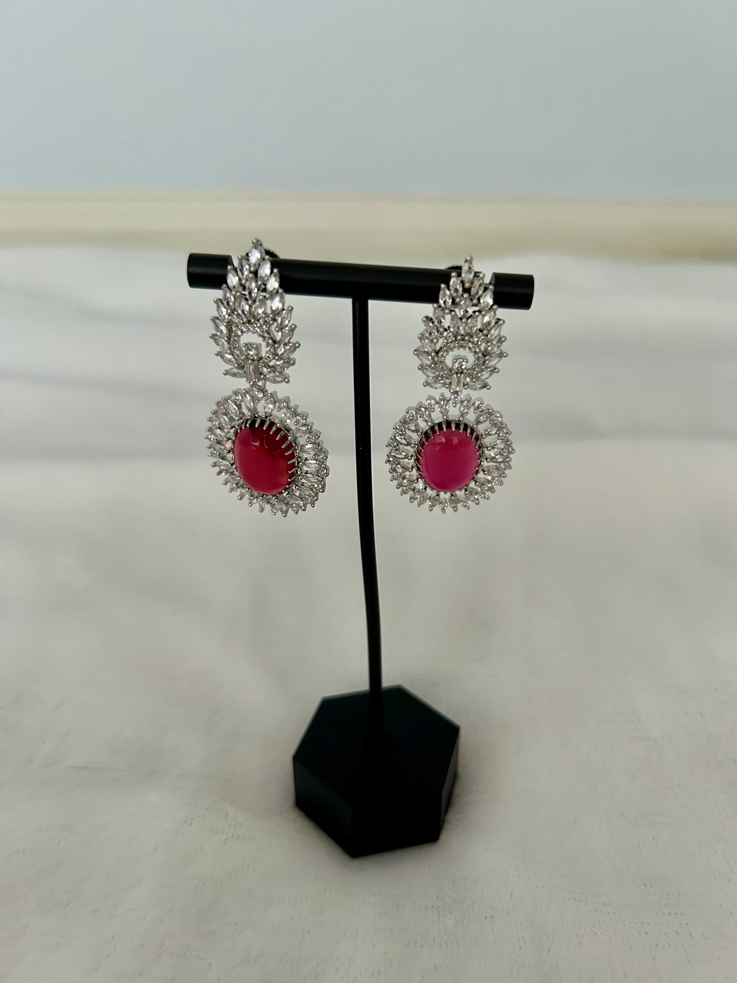 AD Red Earrings