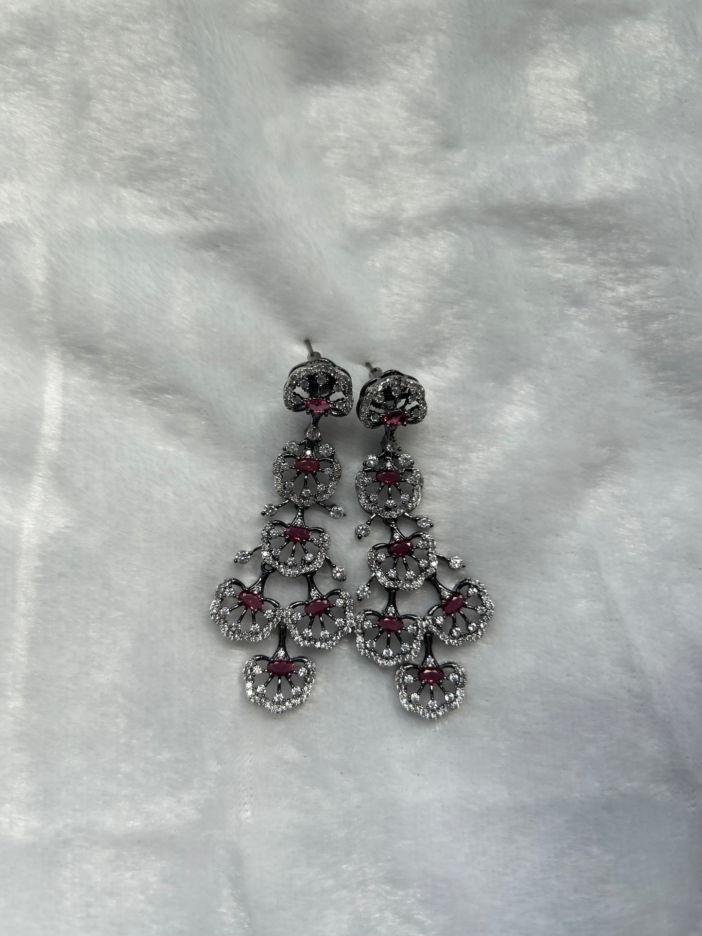 AD Ruby Earrings