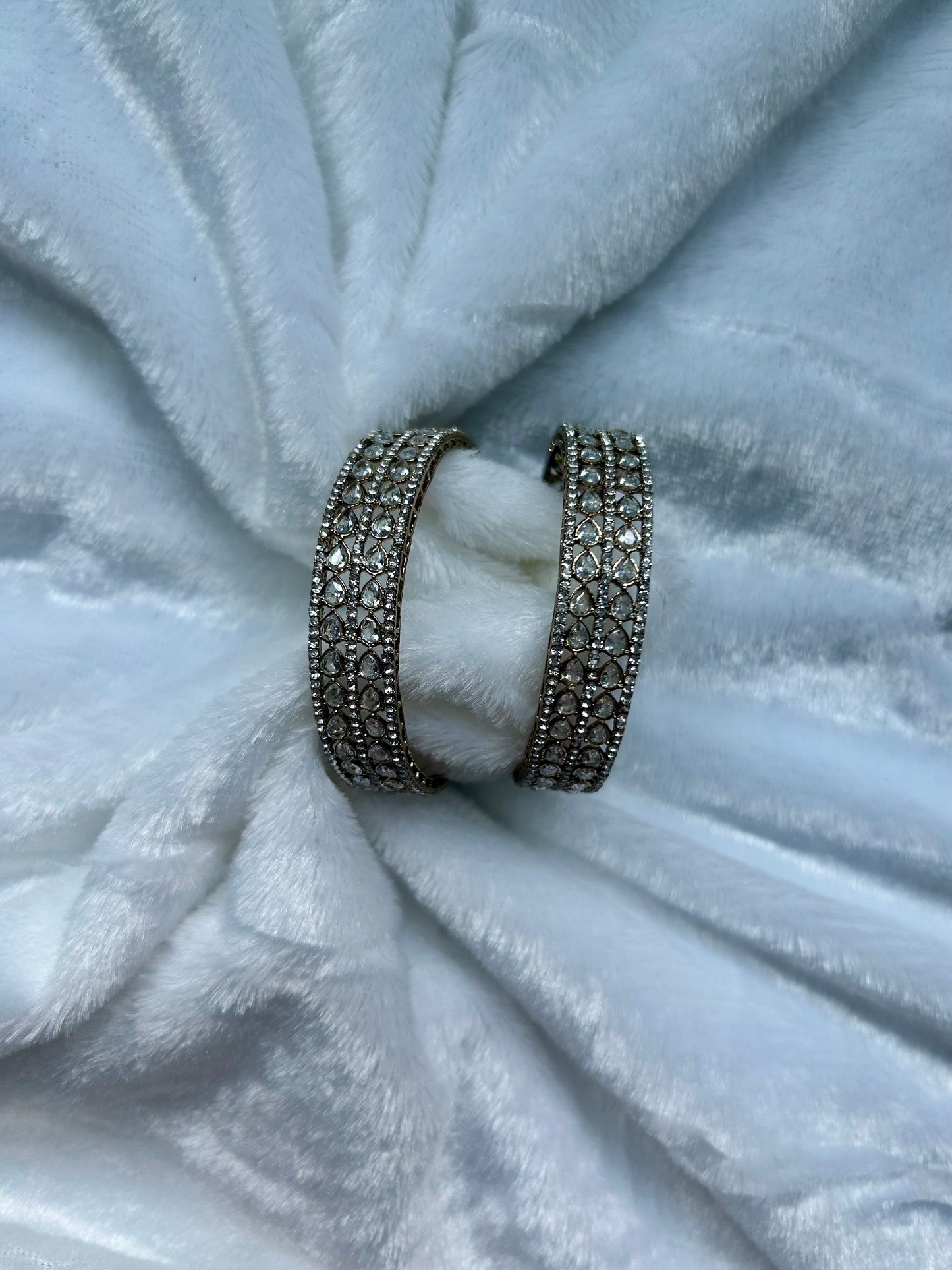 Antique Gold Polki Karde