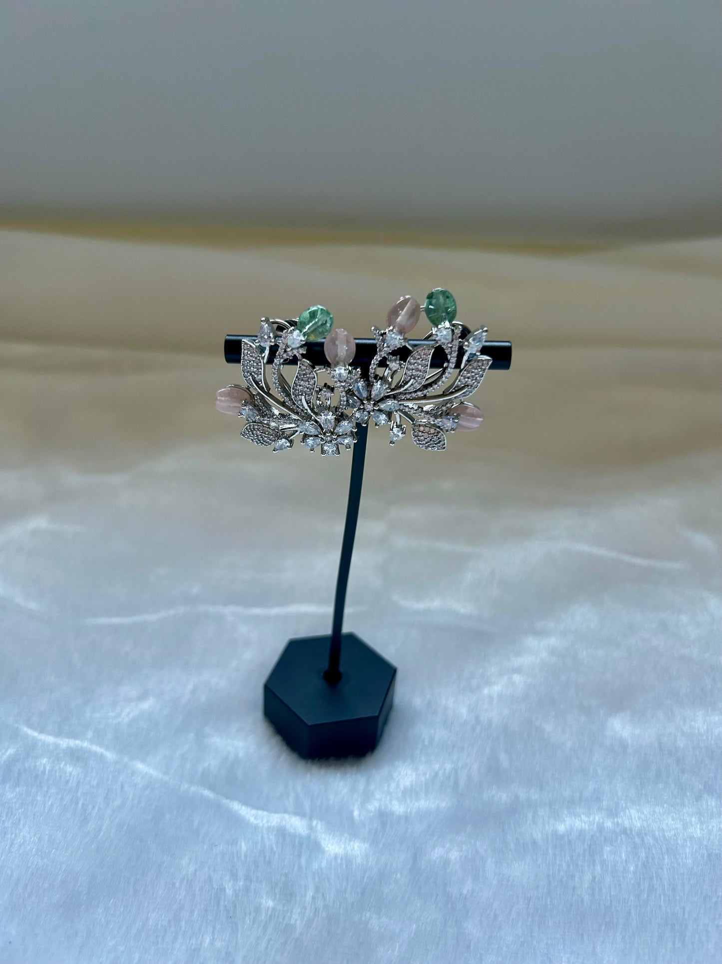 Light Green & Pink AD Studs