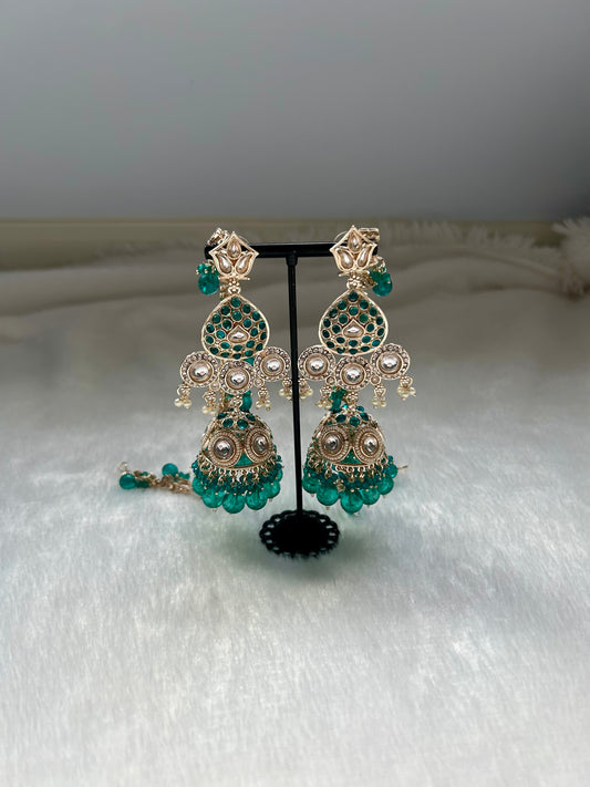 Teal Sahara Earrings