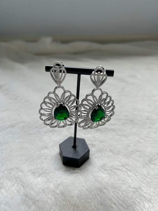 AD Emerald Green Earrings