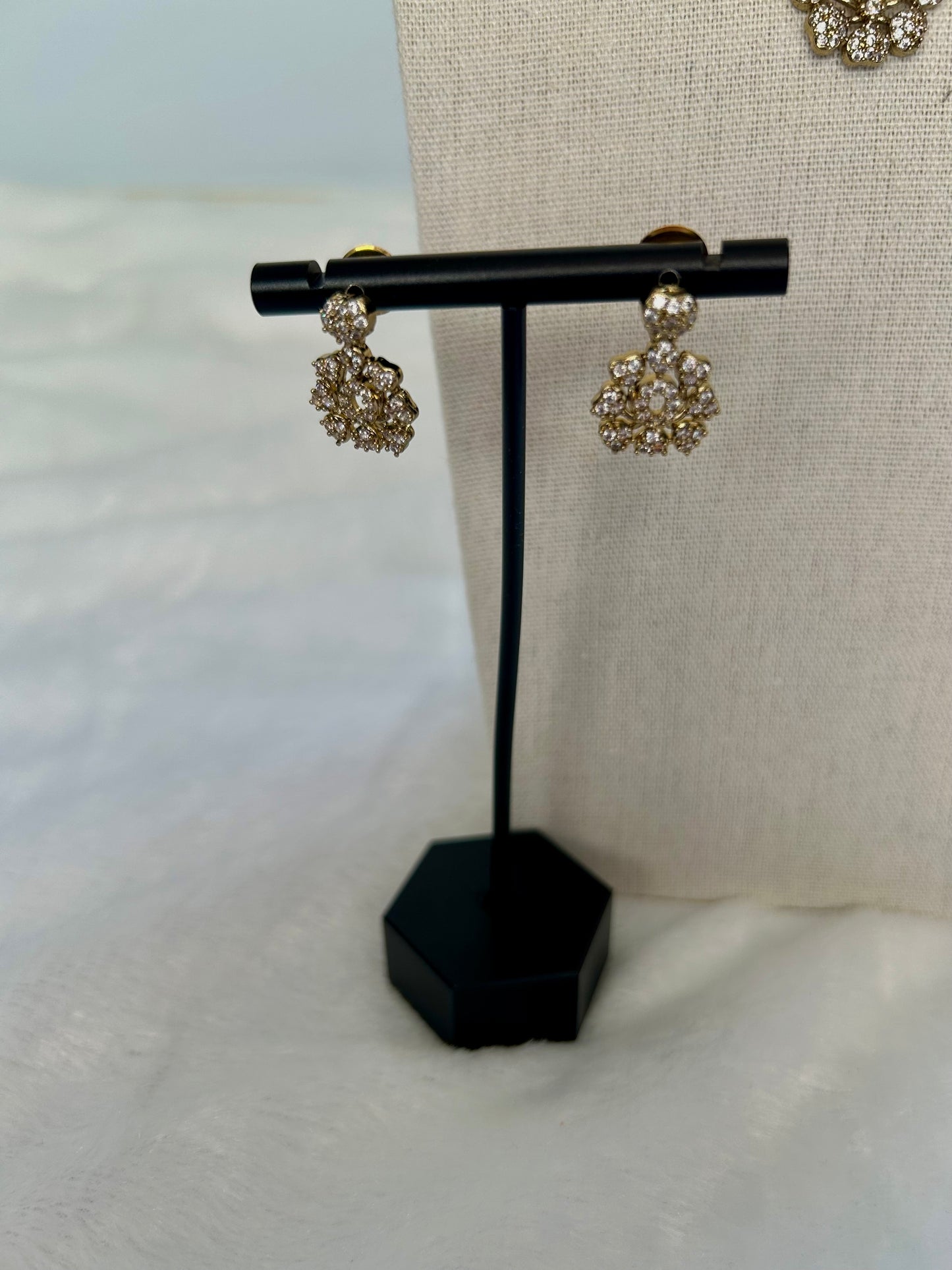 AD Gold Necklace Set
