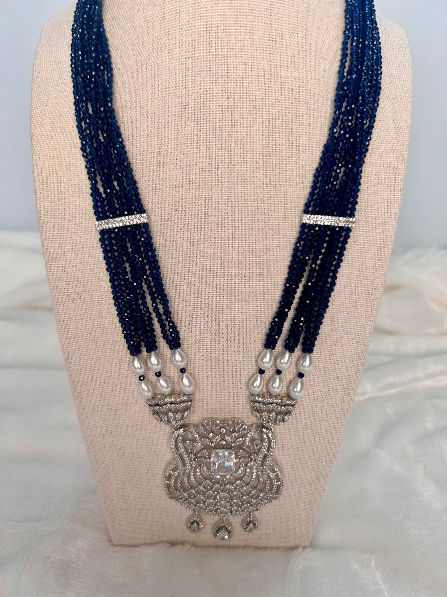 AD Royal Blue Mala Set