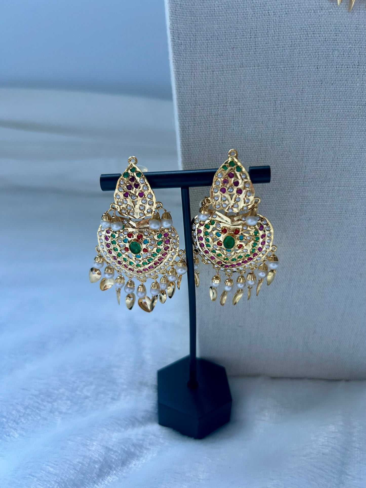 Multi Jadau Kundan Necklace Set