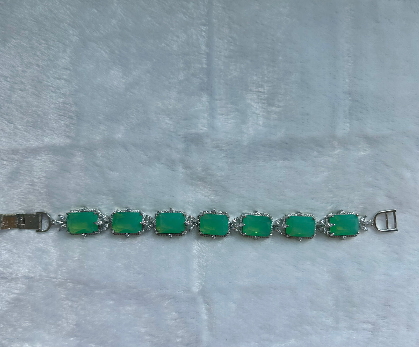 Sea Green CZ Bracelet