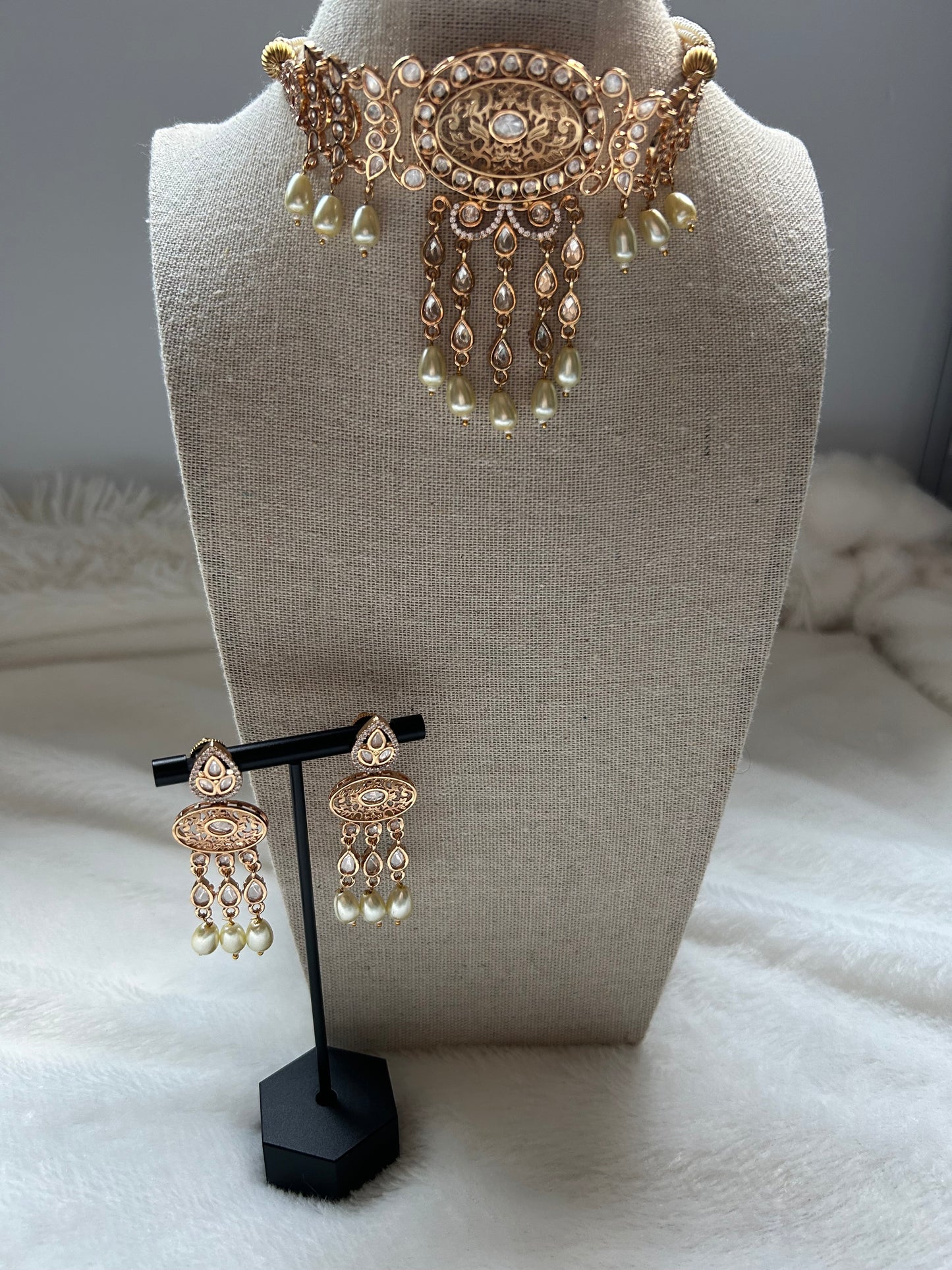 LUXE Uncut Kundan Set