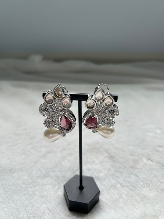 AD Dark Red/Purple Studs