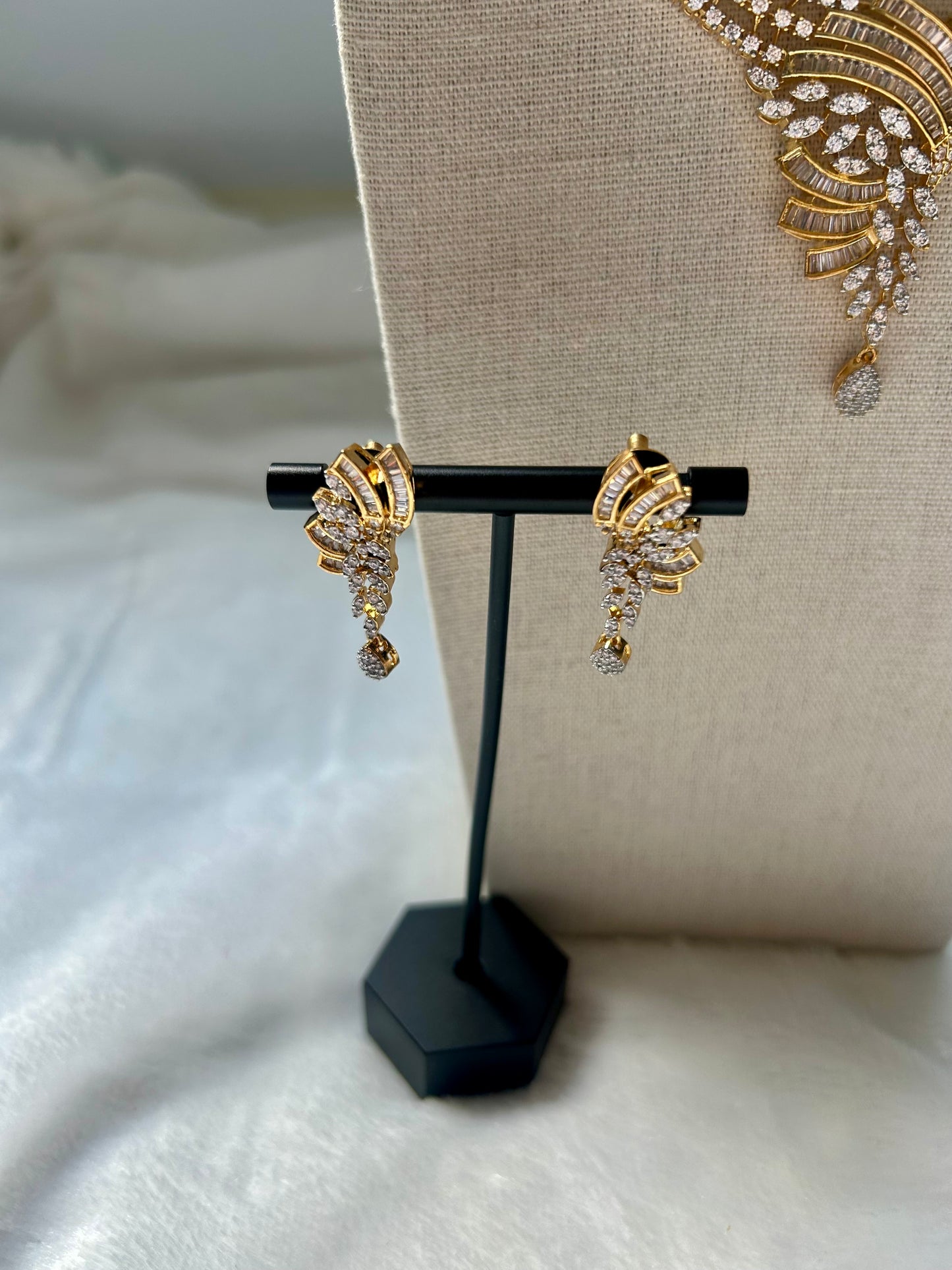 AD Gold Necklace Set
