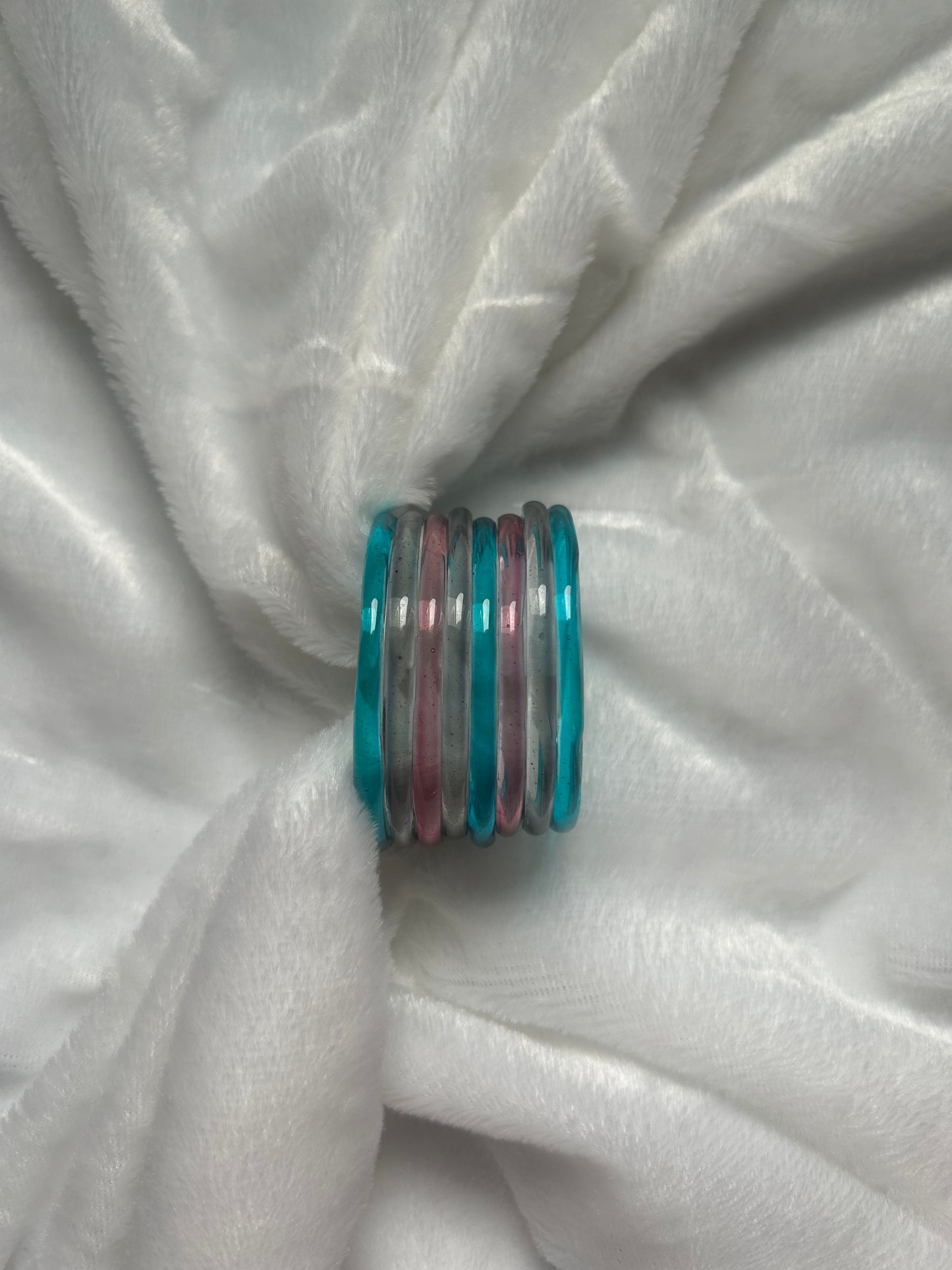 SIZE 2.4 Multi Jelly Bangles