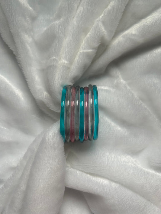 SIZE 2.4 Multi Jelly Bangles