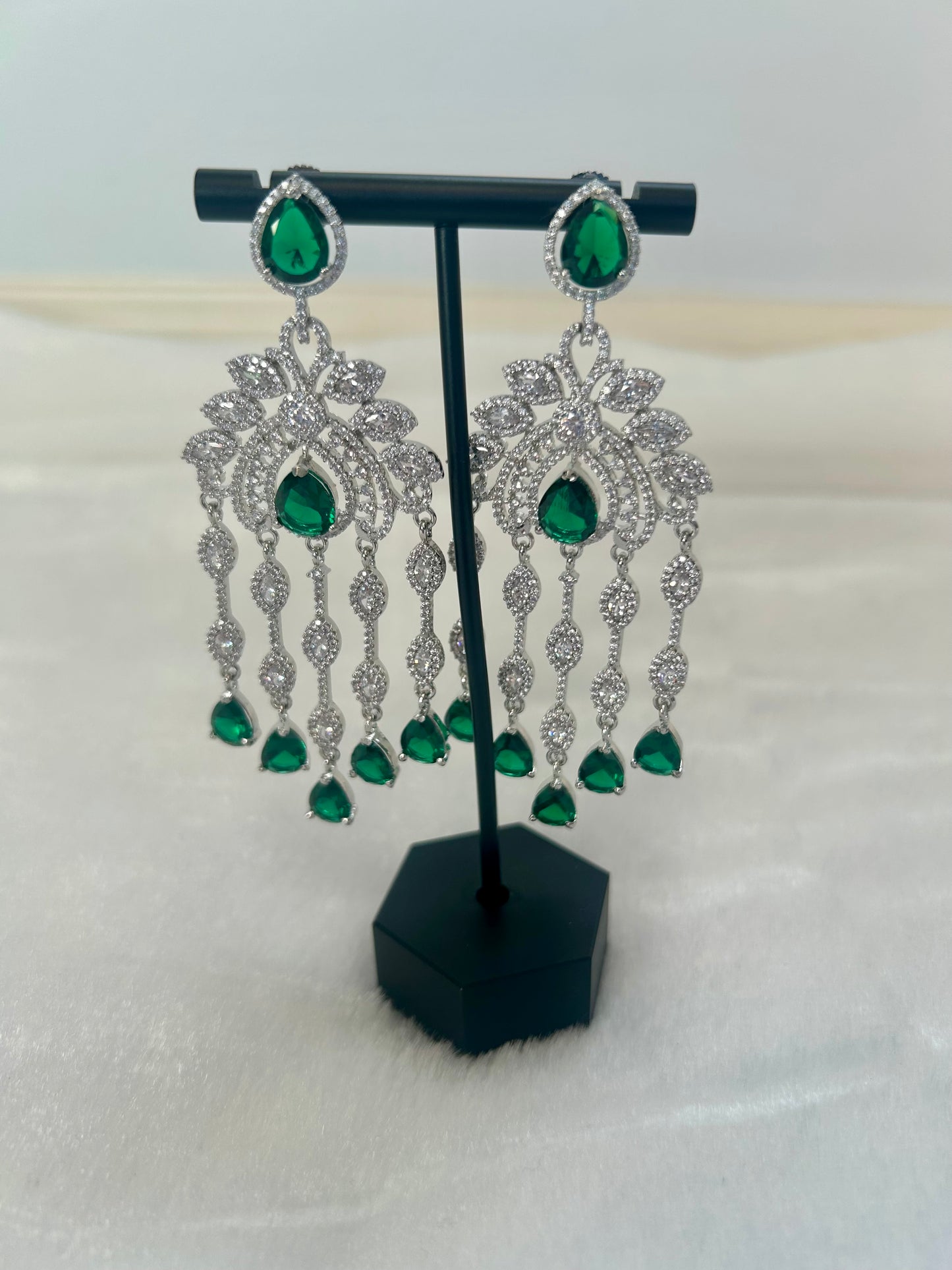 AD Emerald Green Earrings