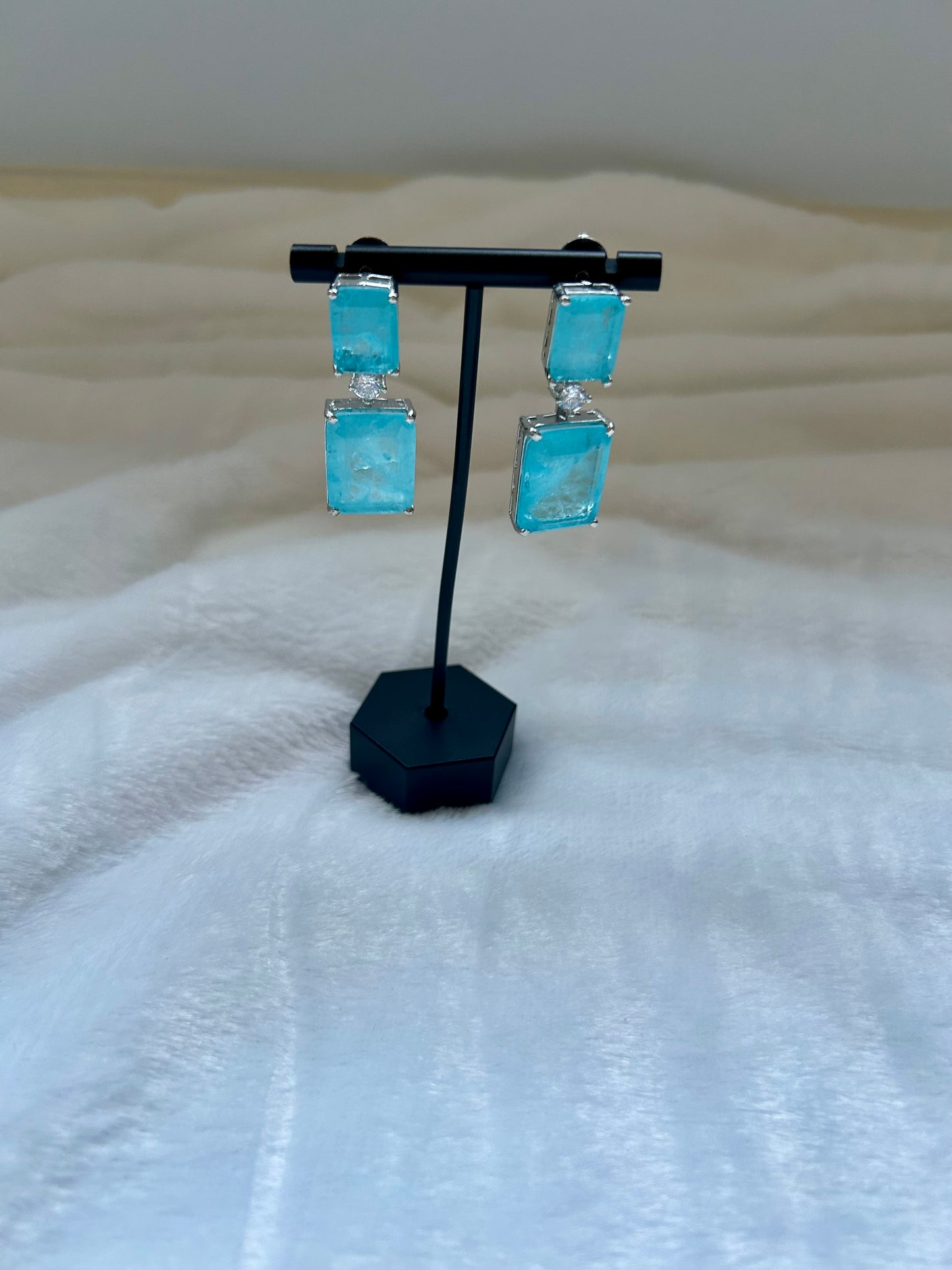 Blue Doublet Earrings