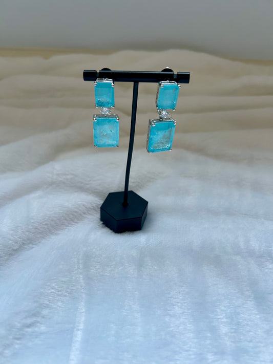 Blue Doublet Earrings