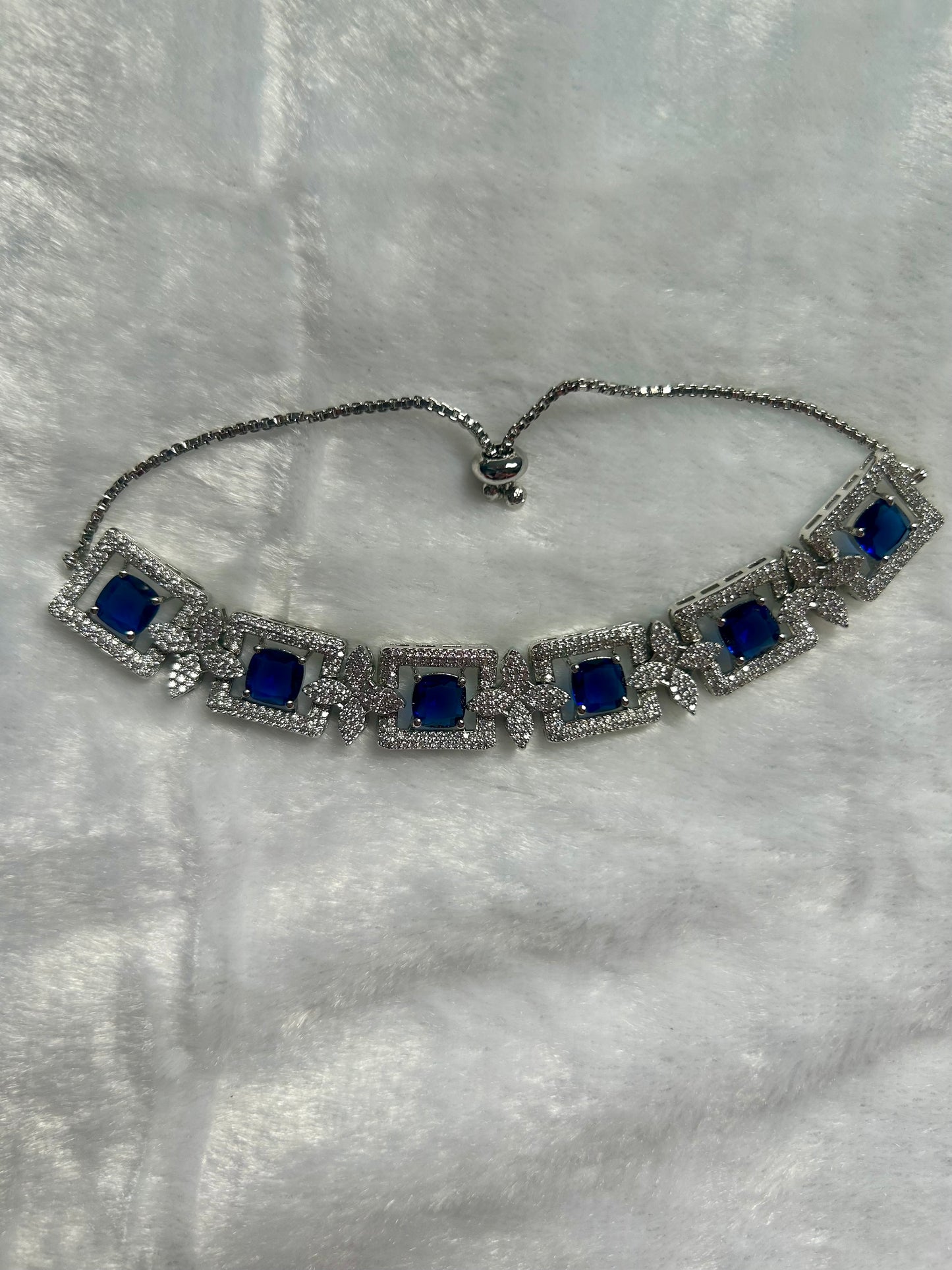Royal Blue CZ Bracelet