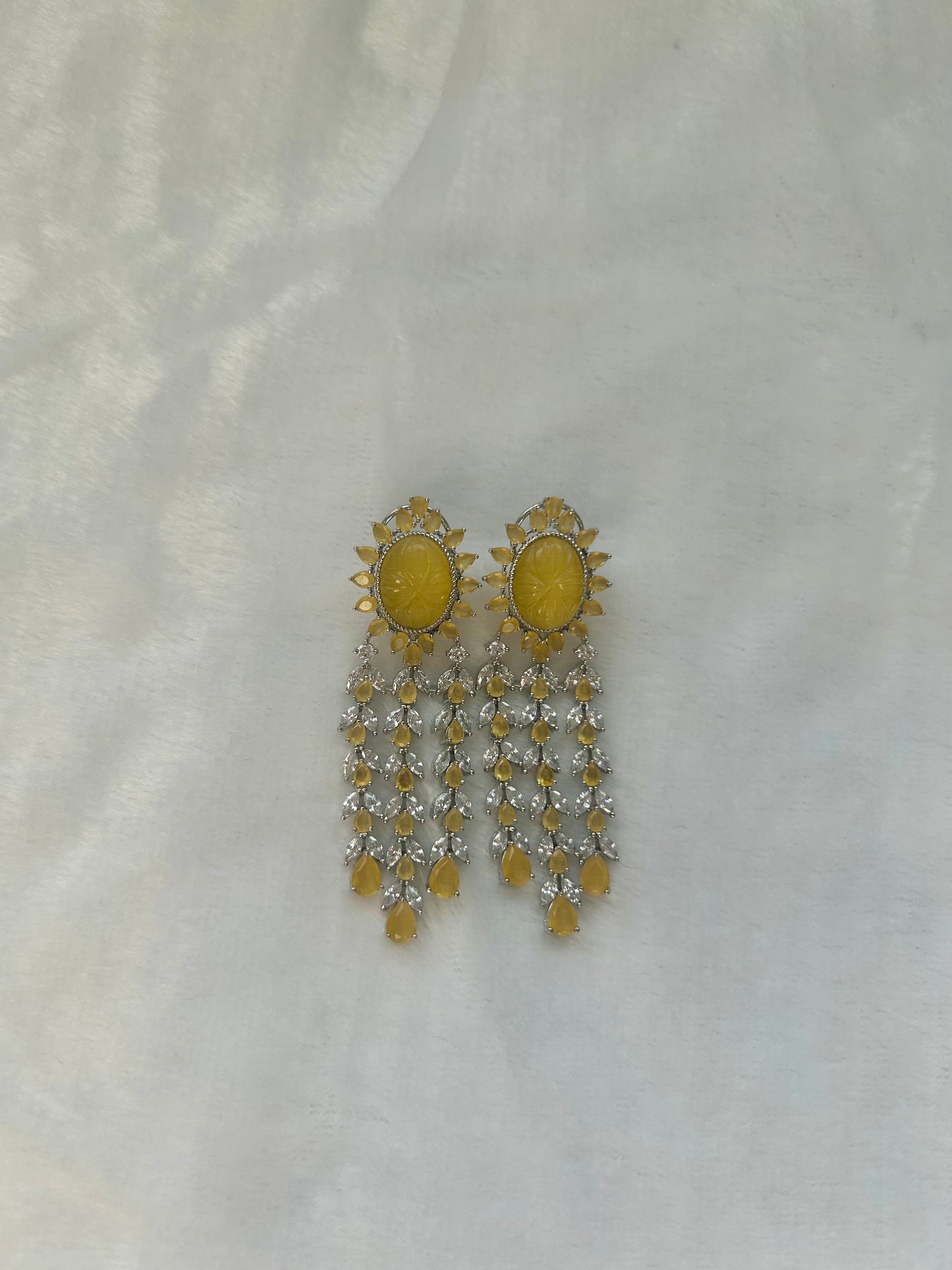AD Yellow Earrings