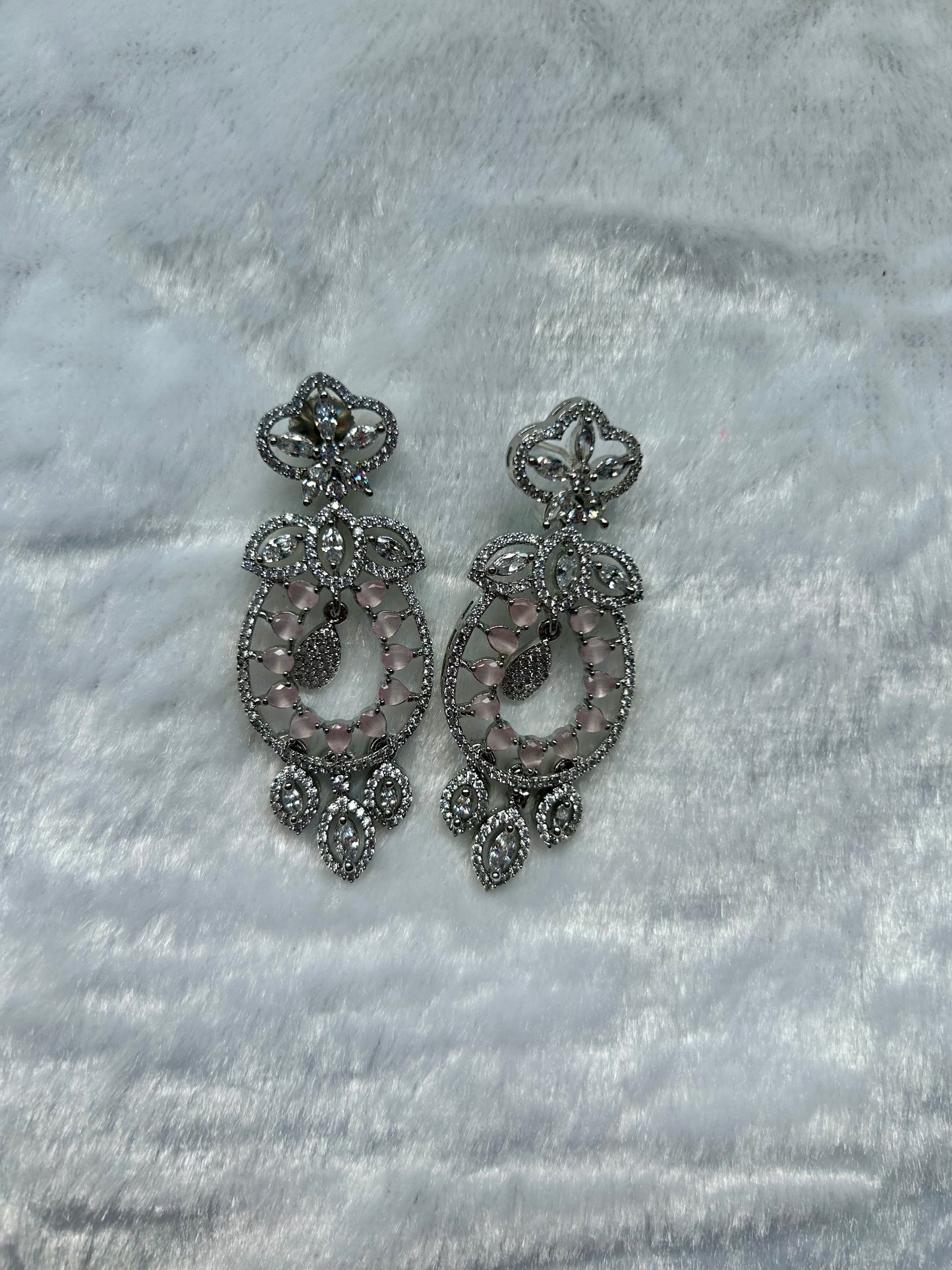 AD Light Pink Earrings