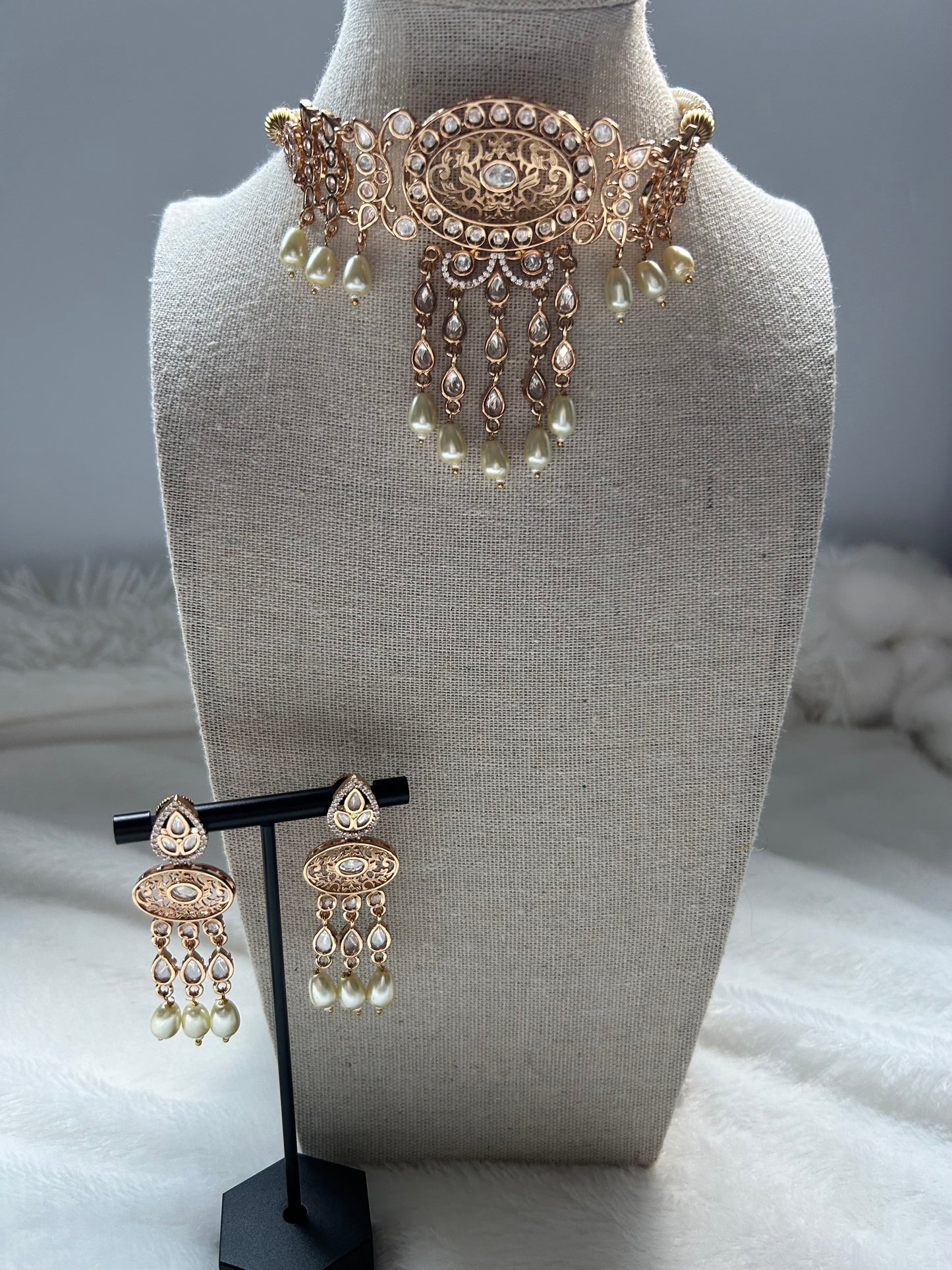 LUXE Uncut Kundan Set