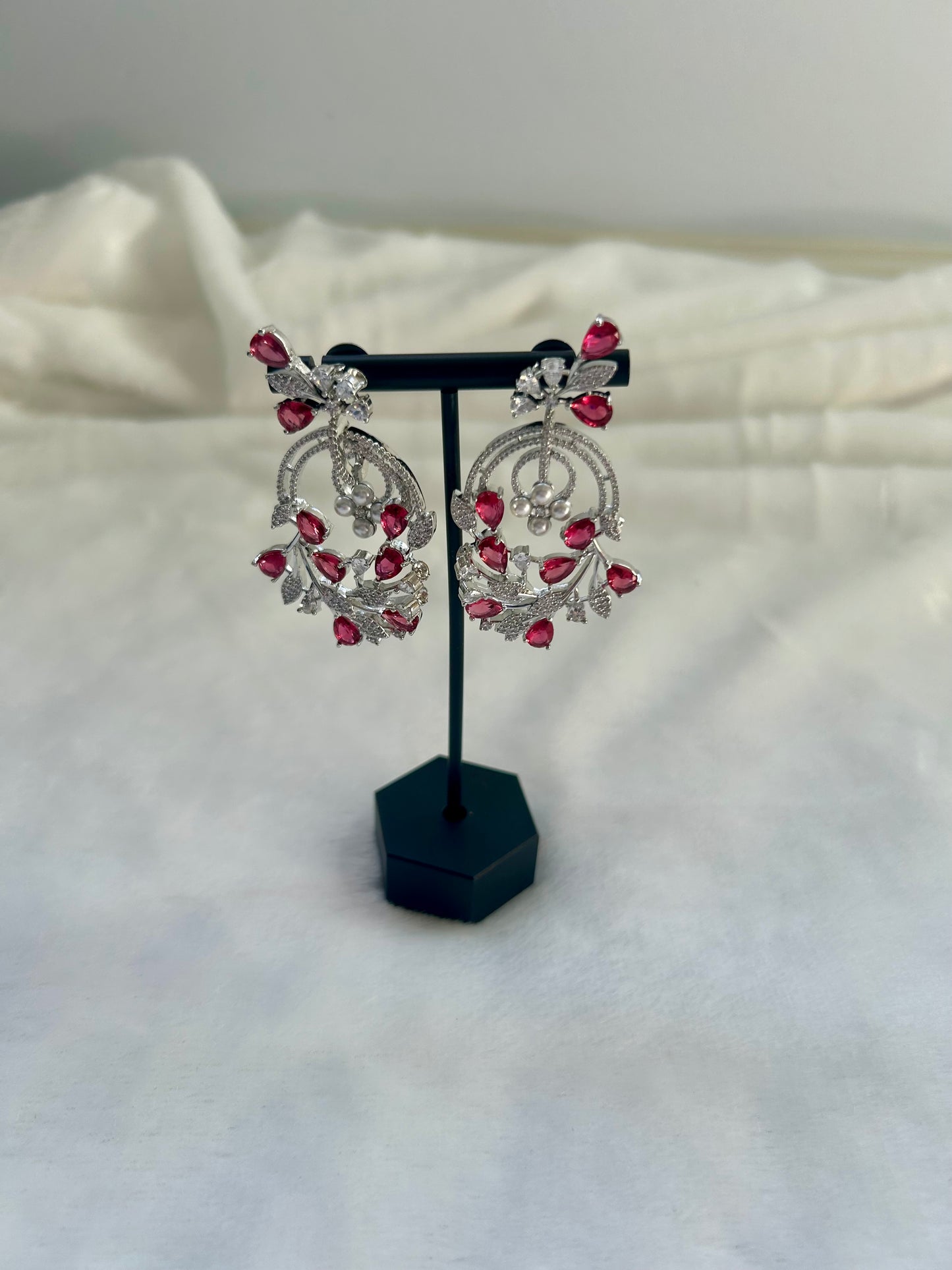 AD Red Fusion Earrings