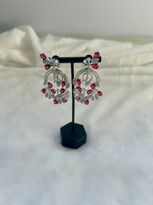 AD Red Fusion Earrings