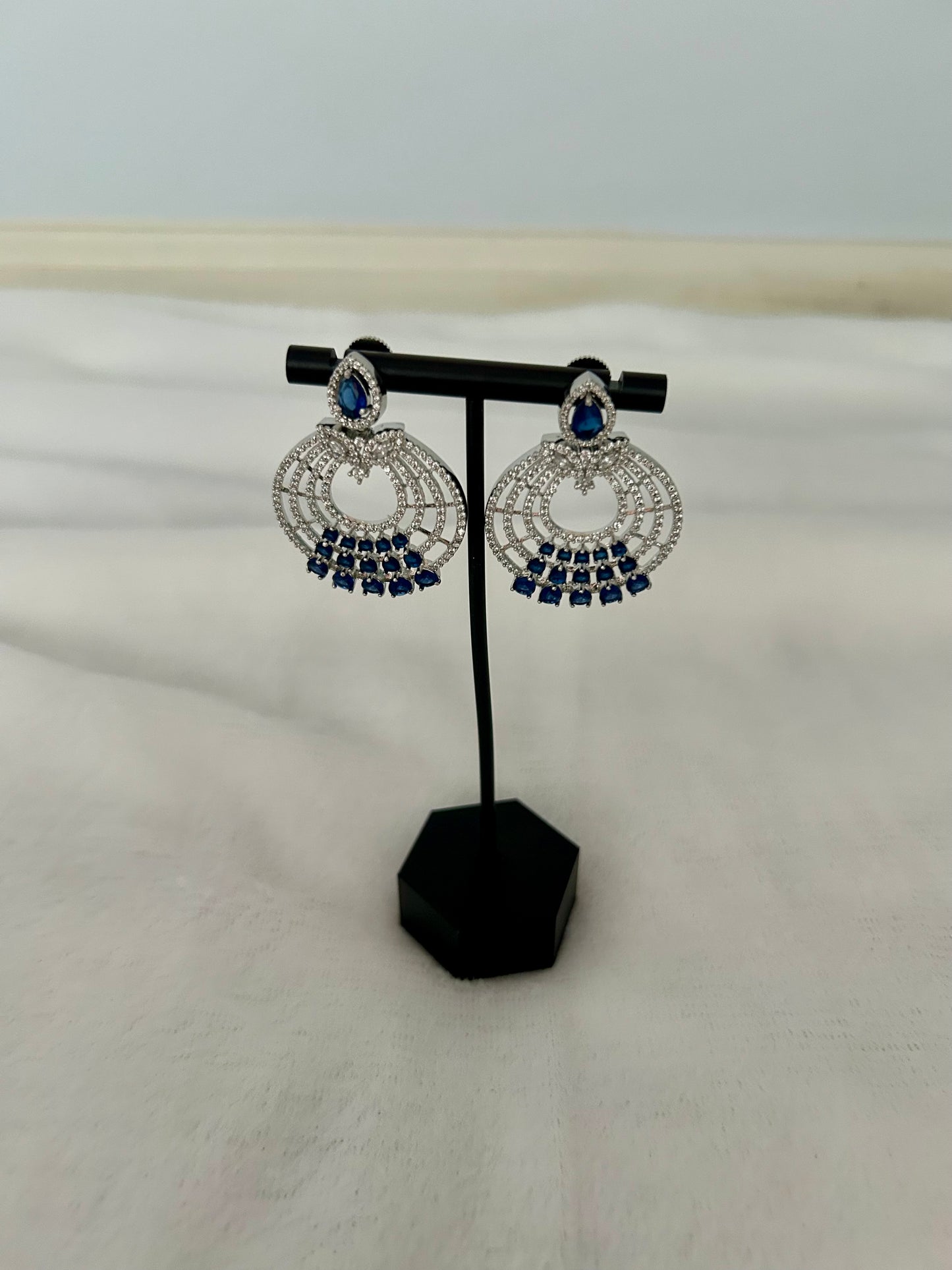 AD Blue Earrings