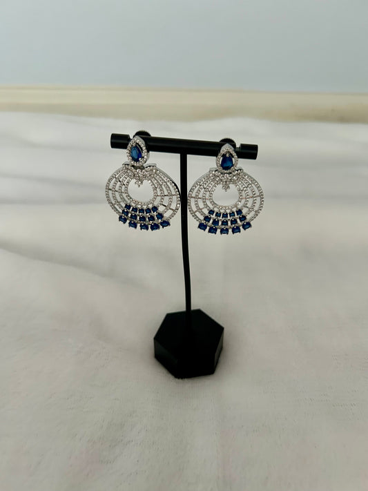 AD Blue Earrings