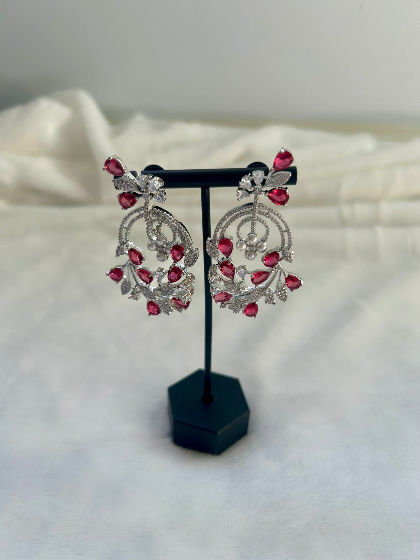 AD Red Fusion Earrings