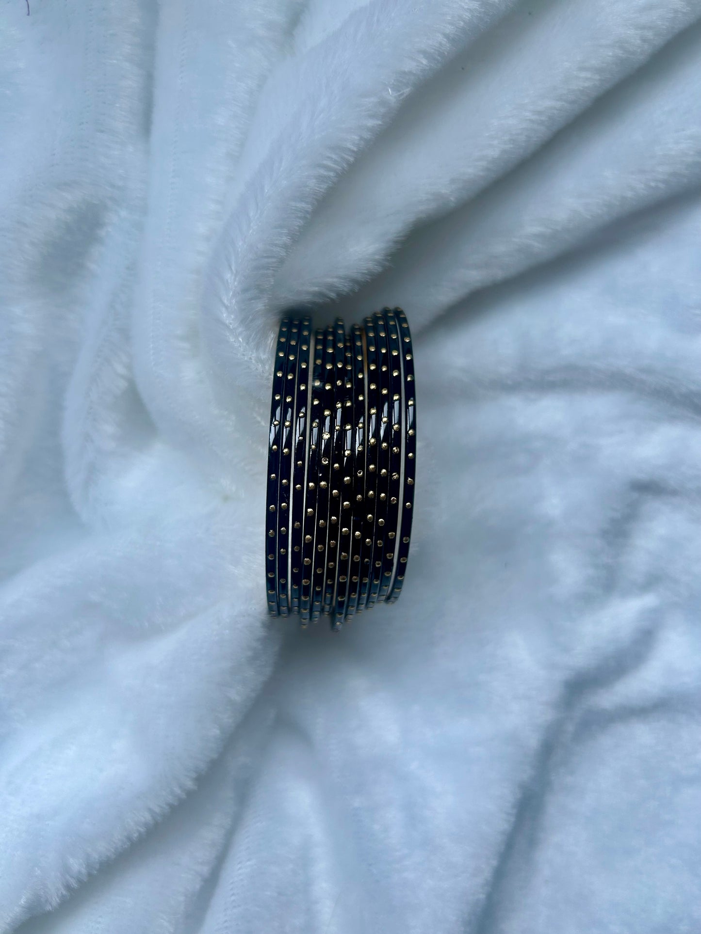 SAMPLE SALE SIZE 2.6 Black Bangles