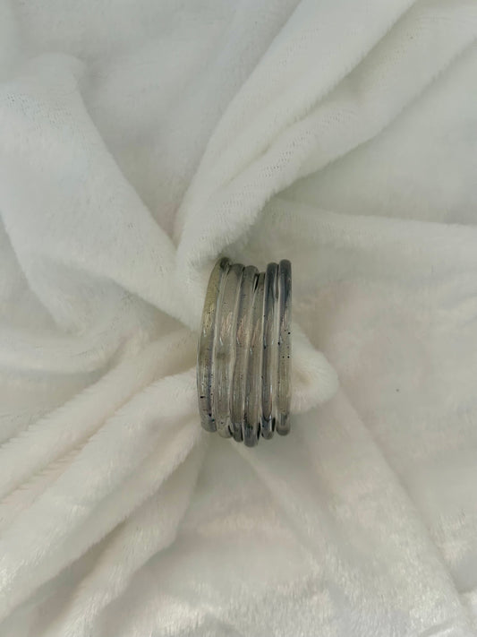 Gray Jelly Bangles