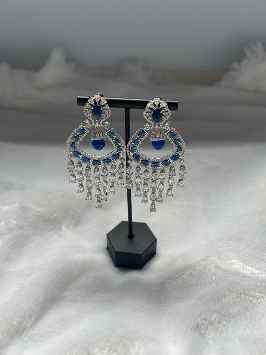 AD Navy Blue Earrings