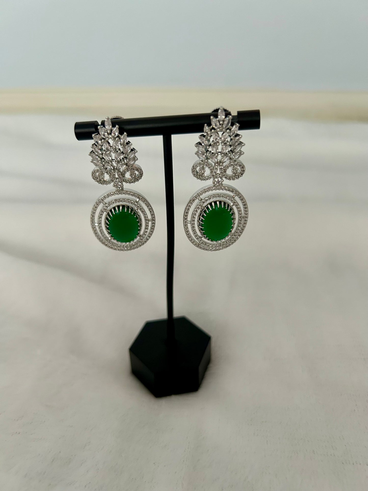 AD Emerald Green Earrings