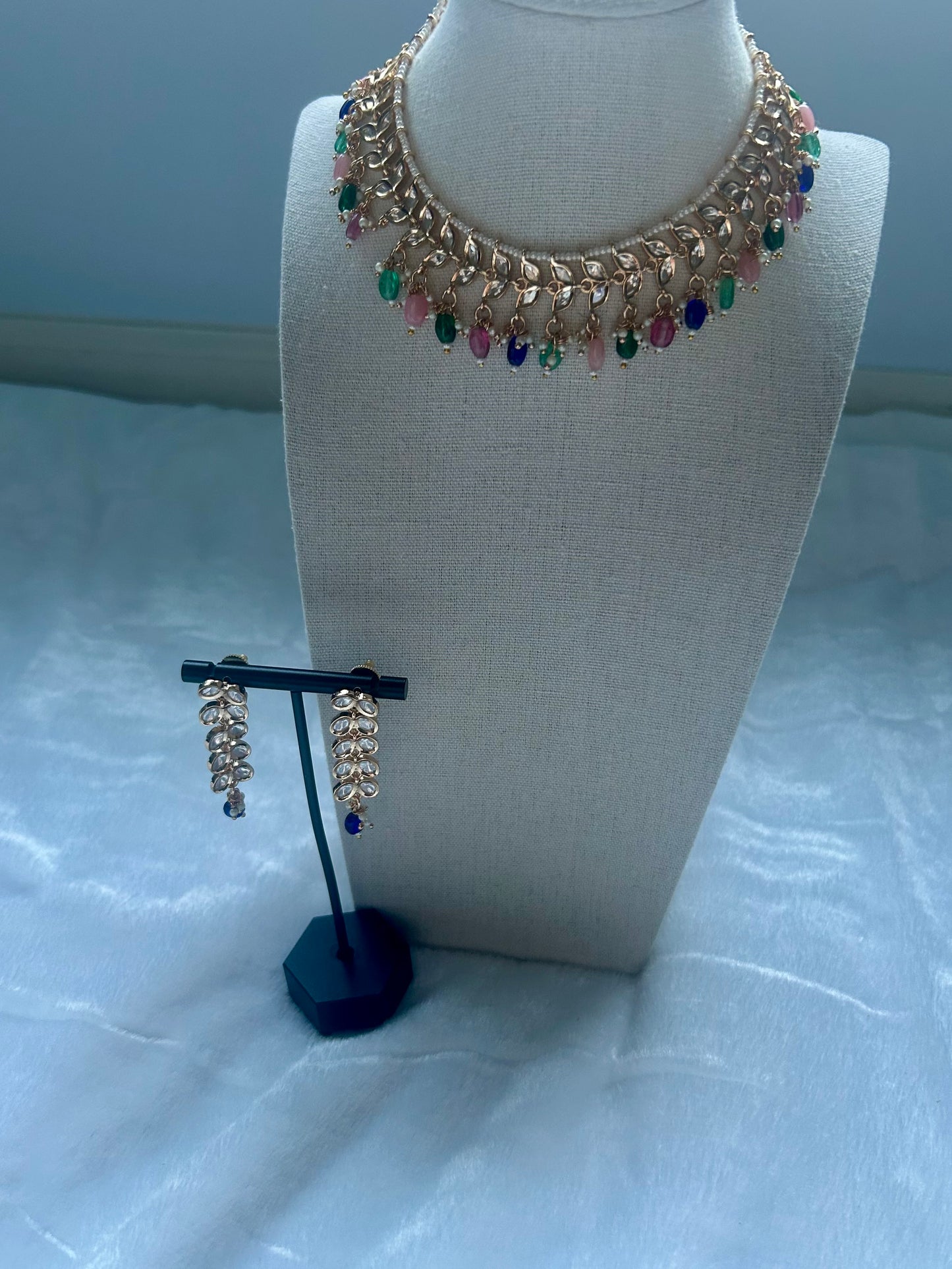 SAMPLE SALE Tyaani Kundan Choker Set