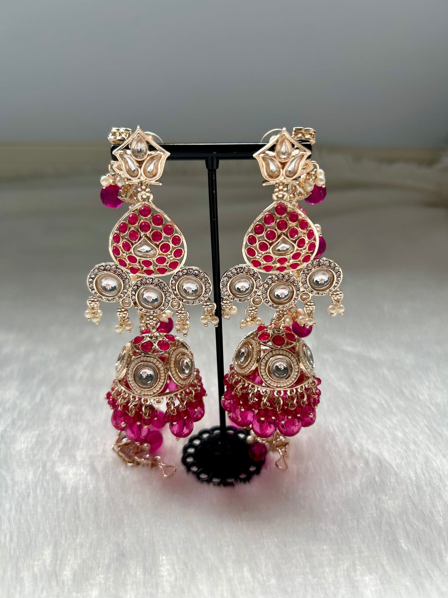 Hot Pink Sahara Earrings