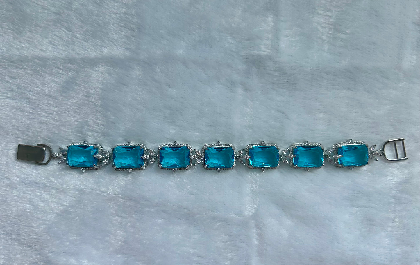Blue CZ Bracelet