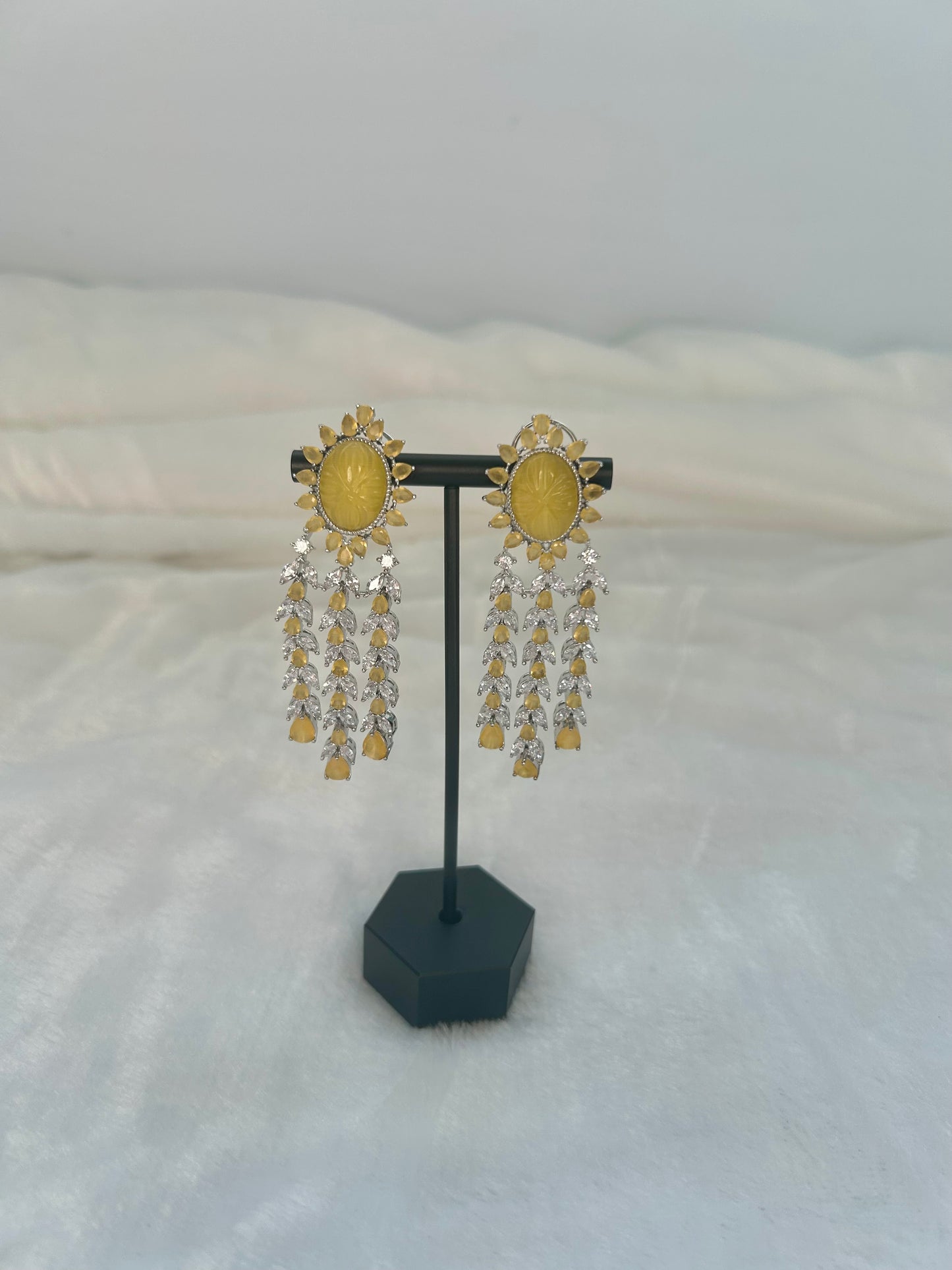 AD Yellow Earrings