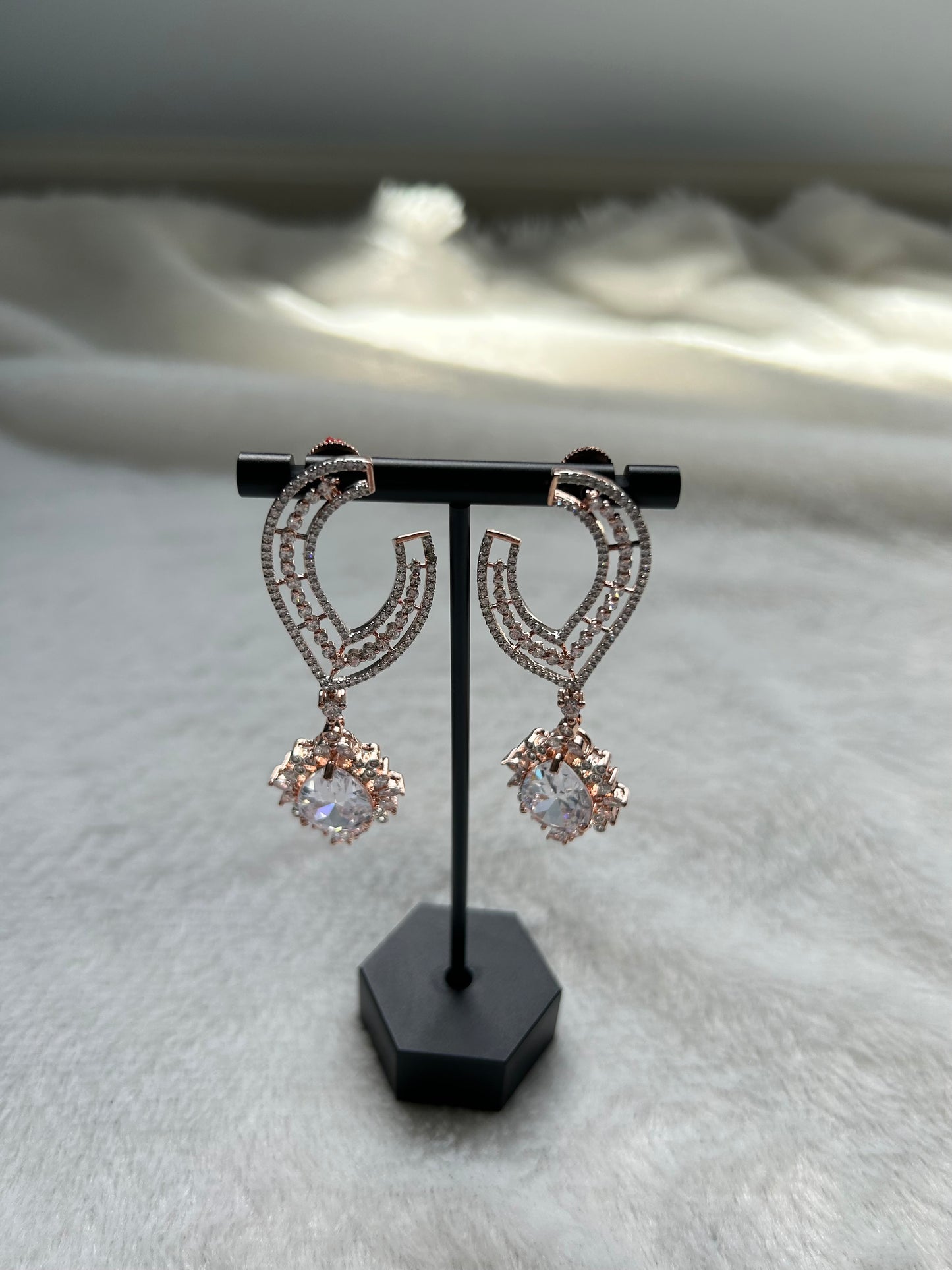 AD Rose Gold Earrings