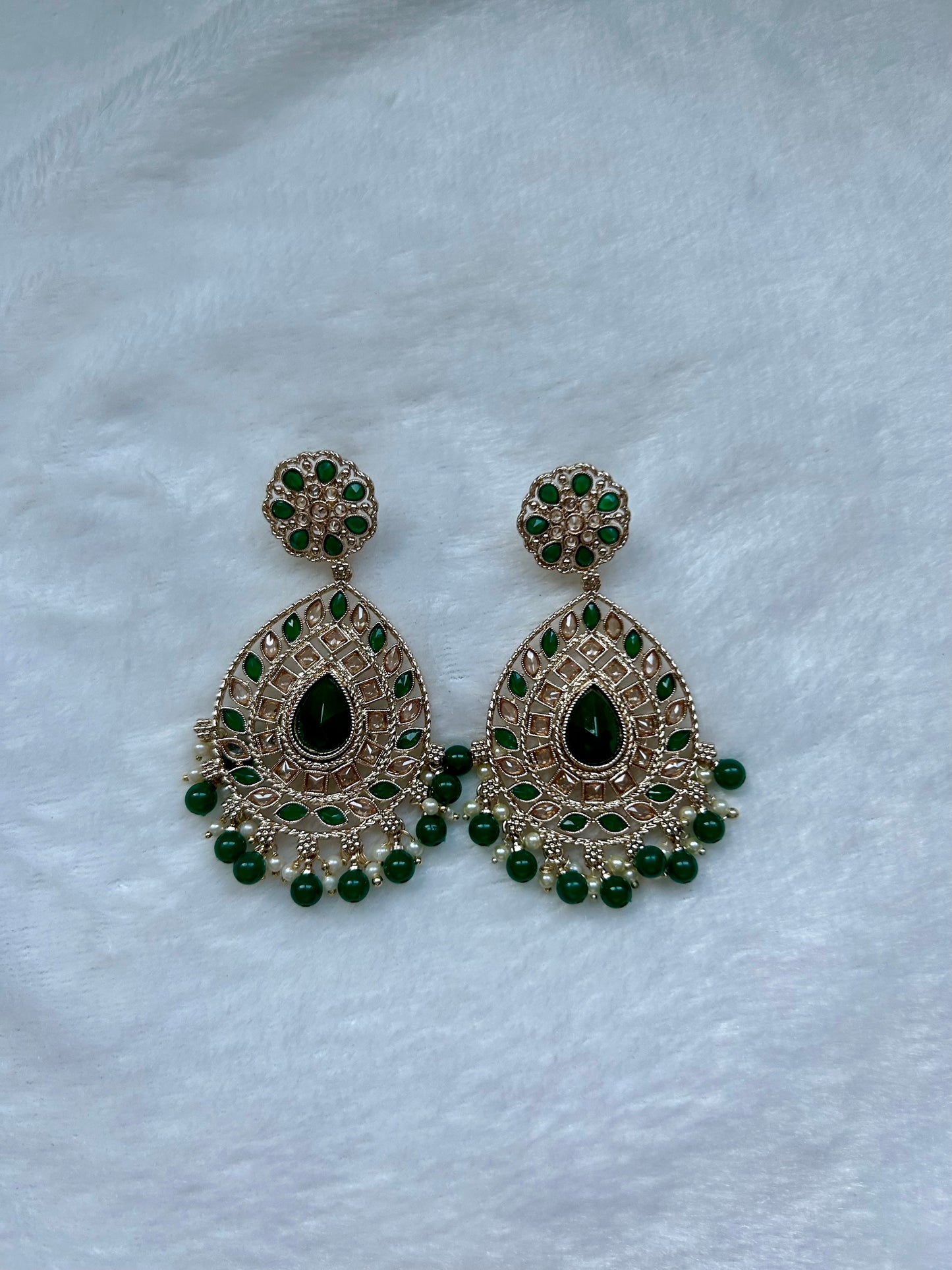 Emerald Green Earrings