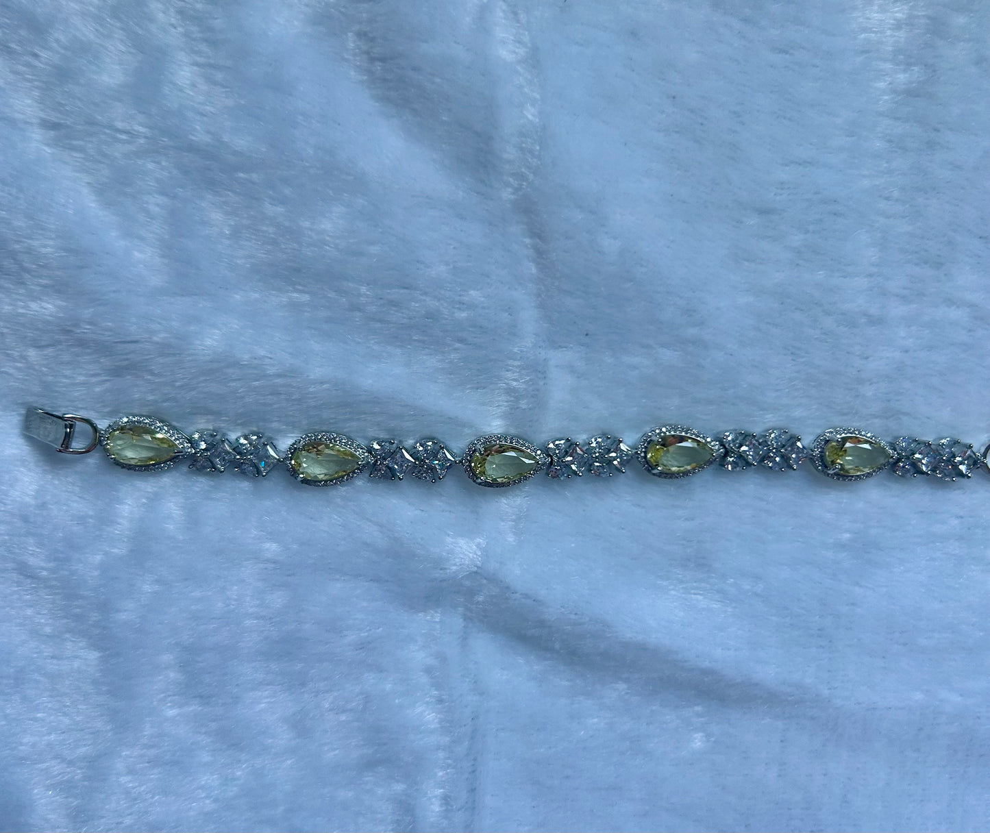 Yellow CZ Bracelet