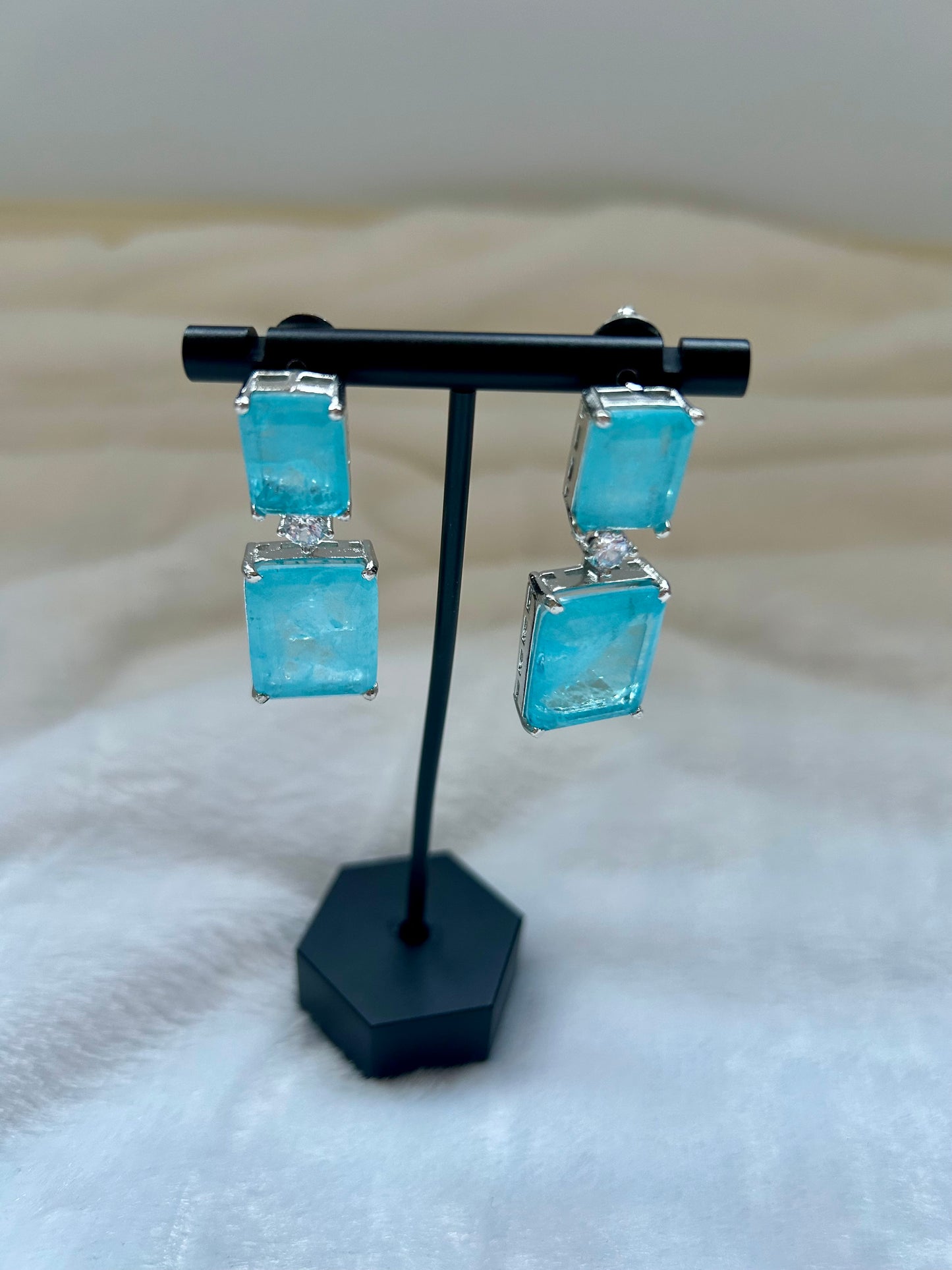 Blue Doublet Earrings