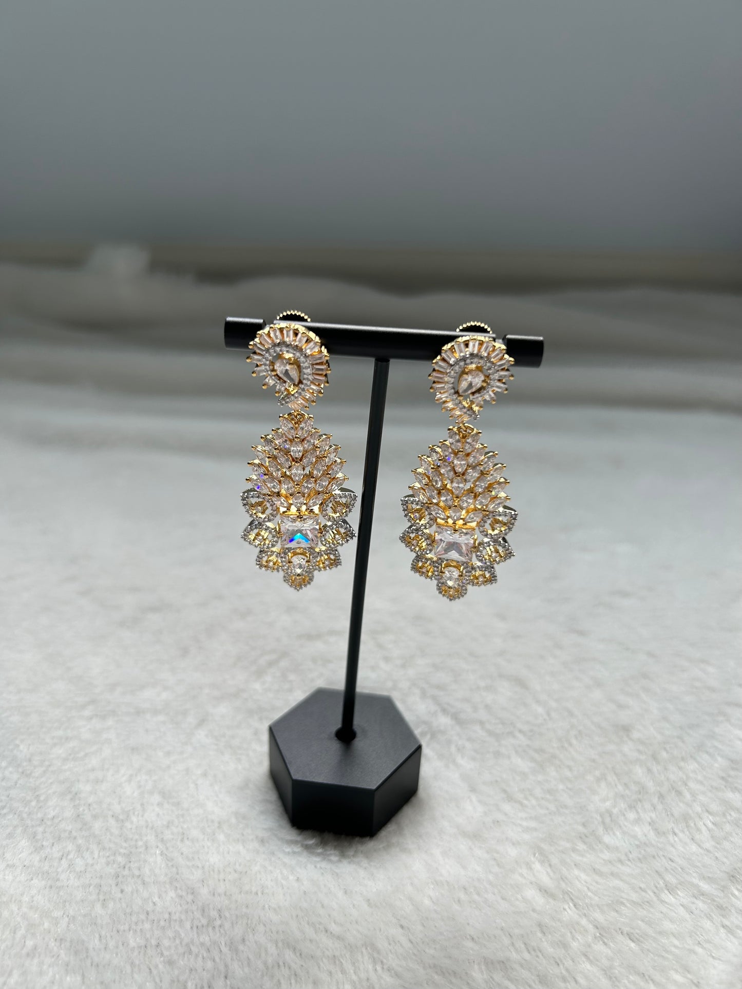 AD Gold Earrings