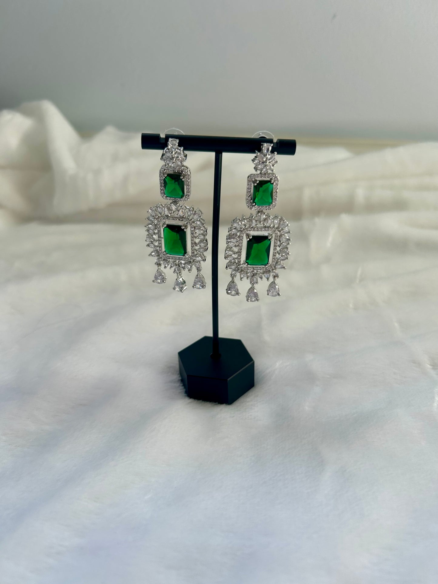 AD Emerald Green Earrings