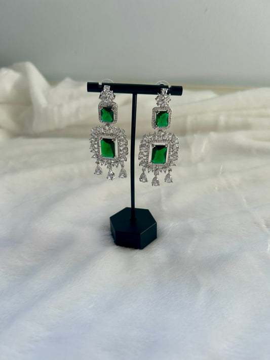 AD Emerald Green Earrings