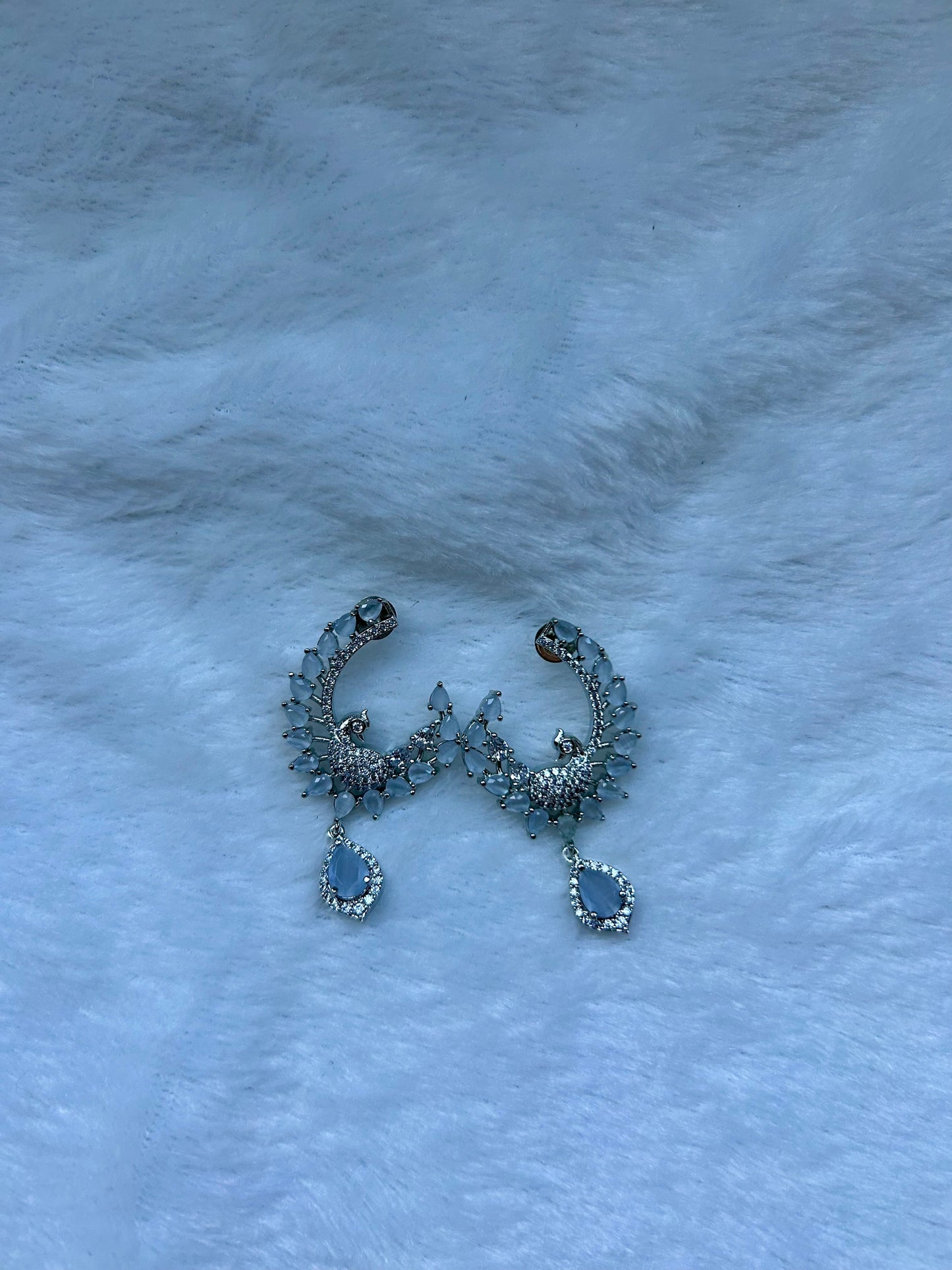 Grey AD Earrings