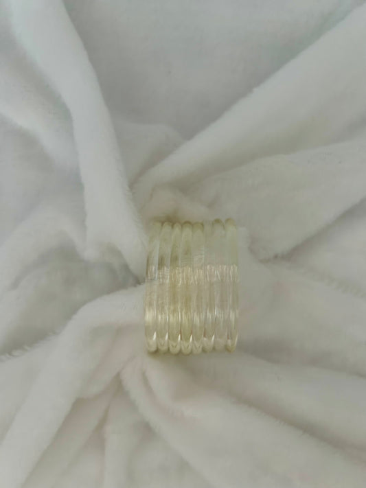 Clear Jelly Bangles