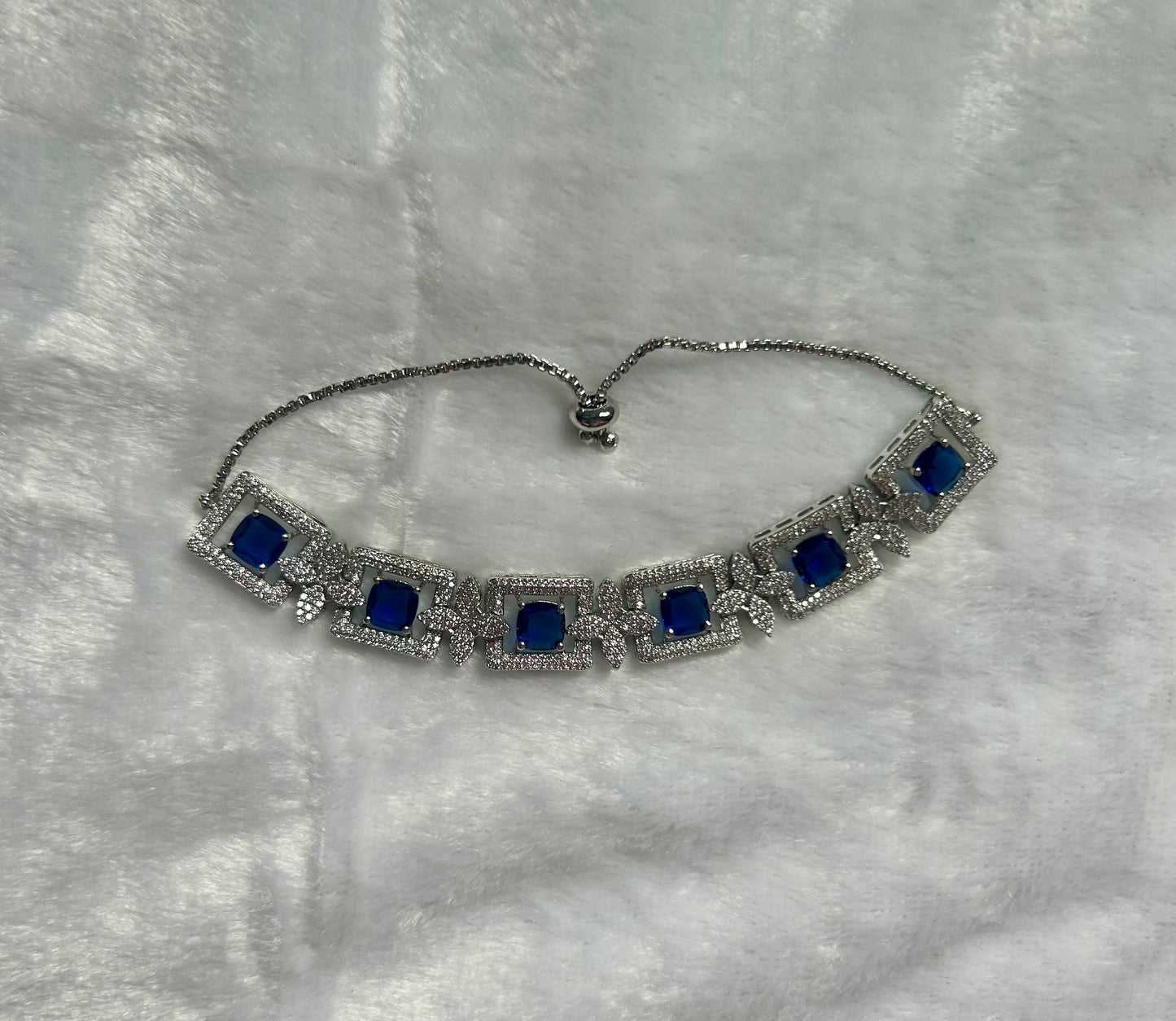 Royal Blue CZ Bracelet